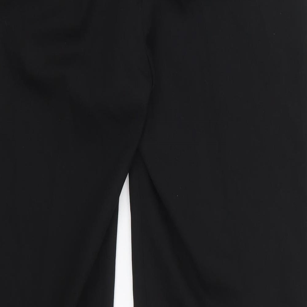 Apart Womens Black  Polyester Trousers  Size 29 in L29 in Regular Button