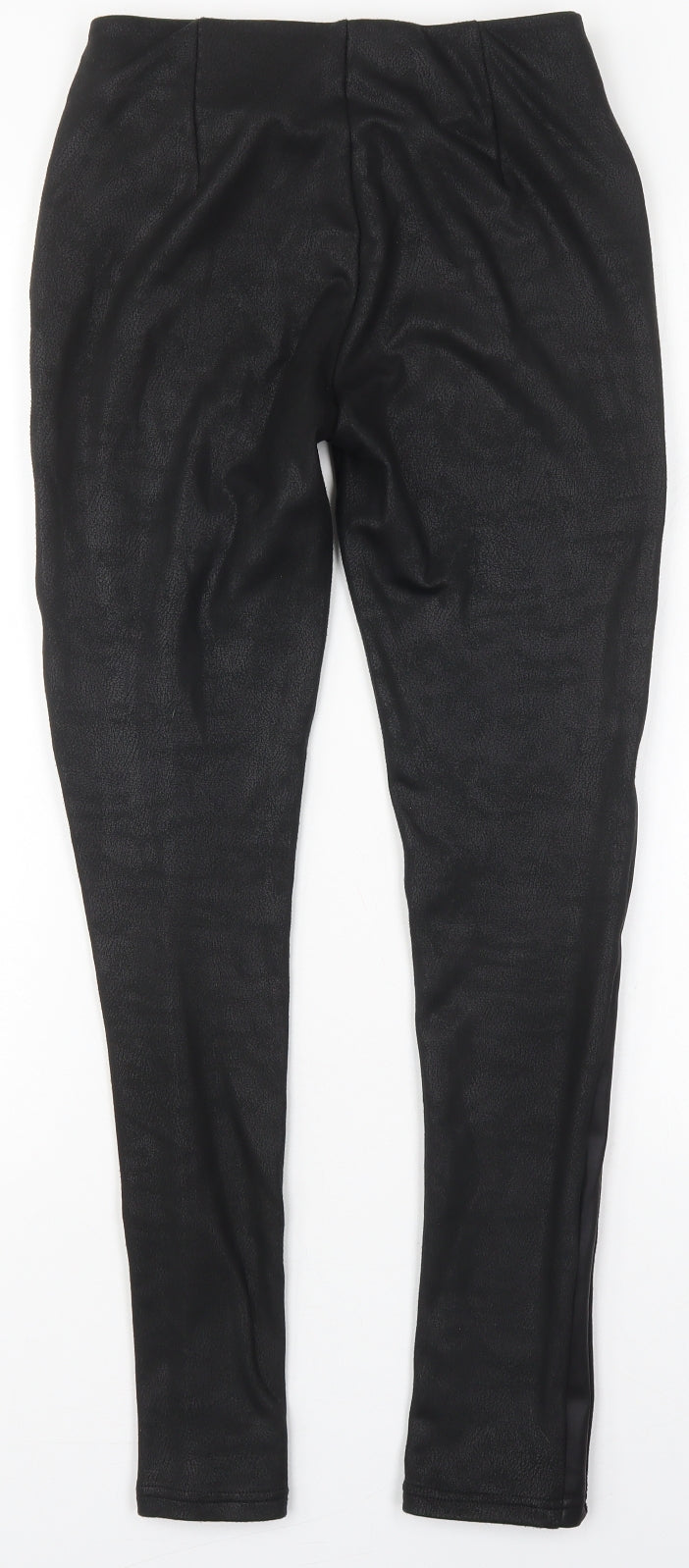 Redial Womens Black  Polyester Carrot Leggings Size S L28 in