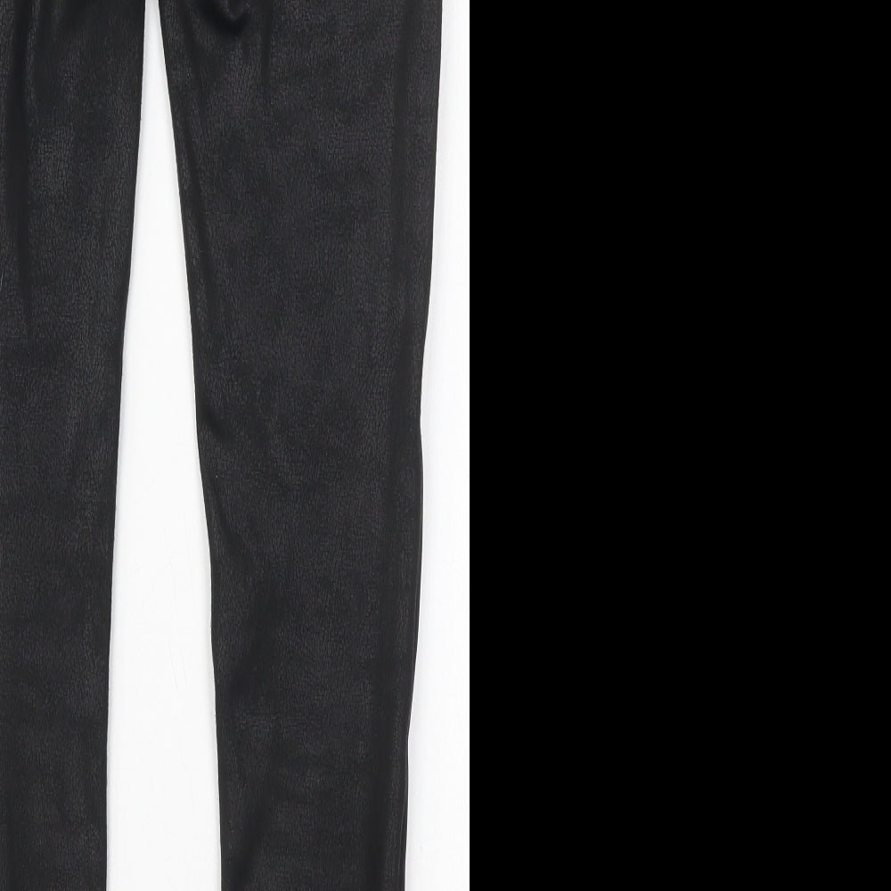Redial Womens Black  Polyester Carrot Leggings Size S L28 in
