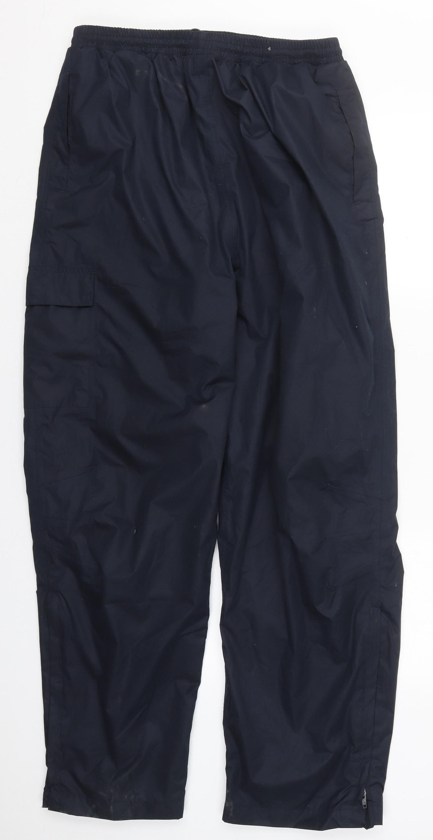 Peter Storm Mens Blue  Polyester Trousers  Size XL L31 in Regular Drawstring