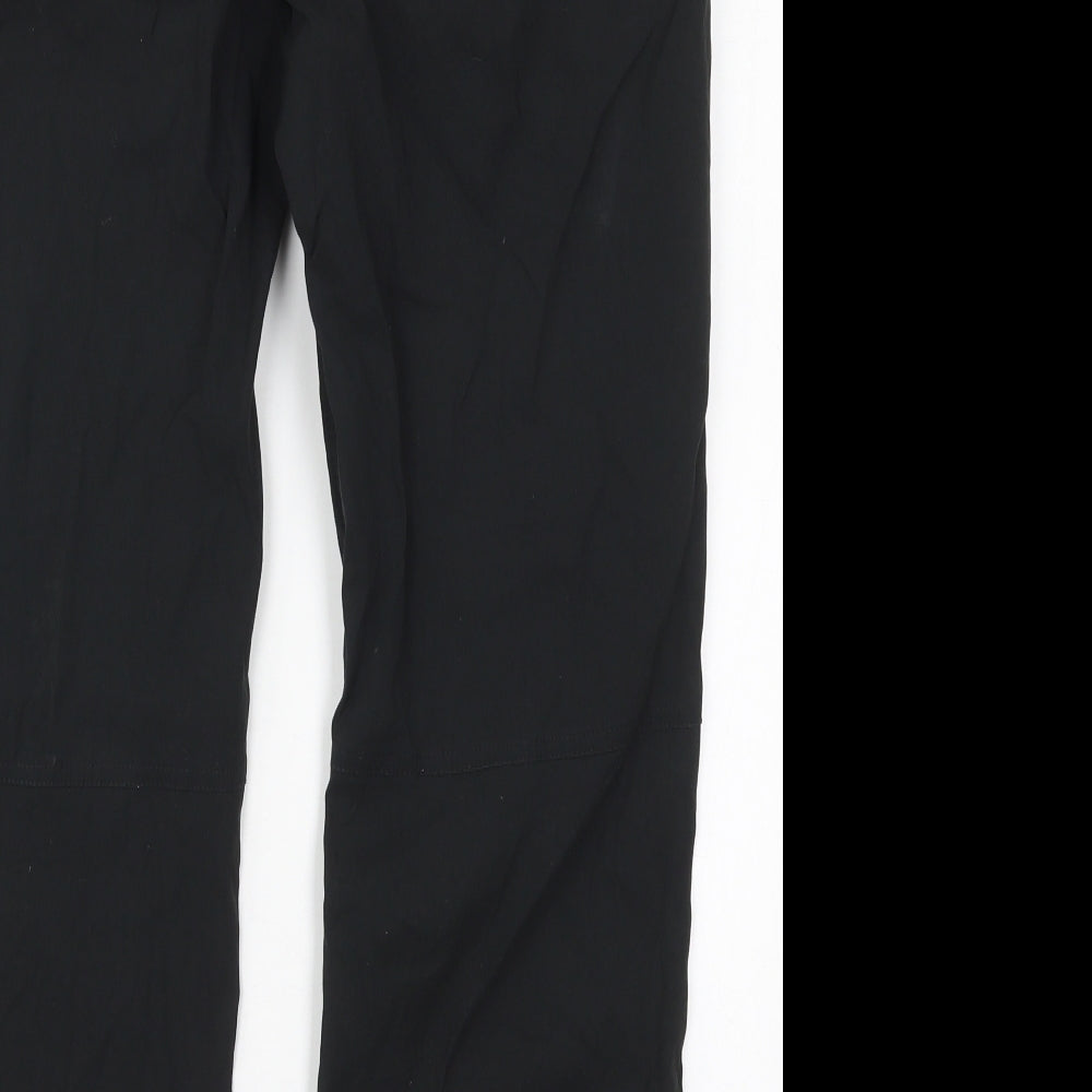 Craghoppers Womens Black  Nylon Cargo Trousers Size 16 L27 in Regular Button