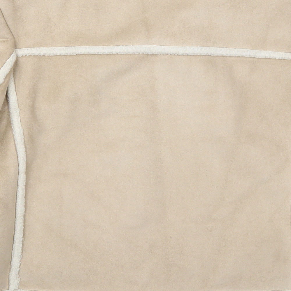 NEXT Womens Beige   Jacket  Size 12  Zip