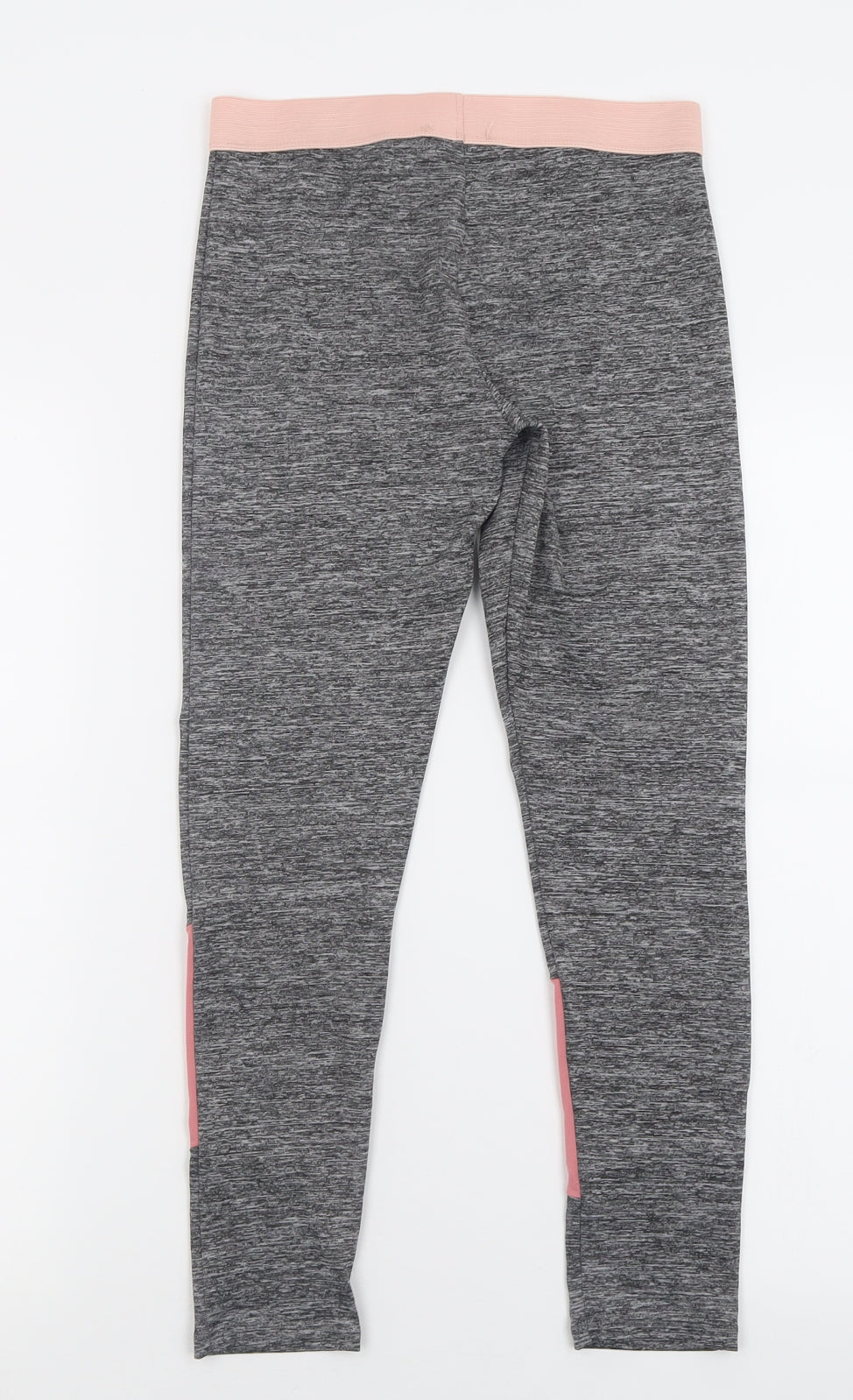 pep&co Girls Grey  Polyester Capri Trousers Size 11-12 Years  Regular Pullover - Forever