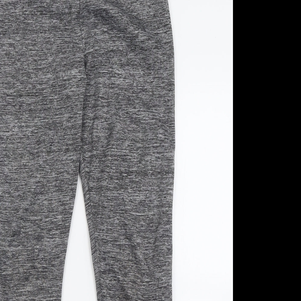 pep&co Girls Grey  Polyester Capri Trousers Size 11-12 Years  Regular Pullover - Forever