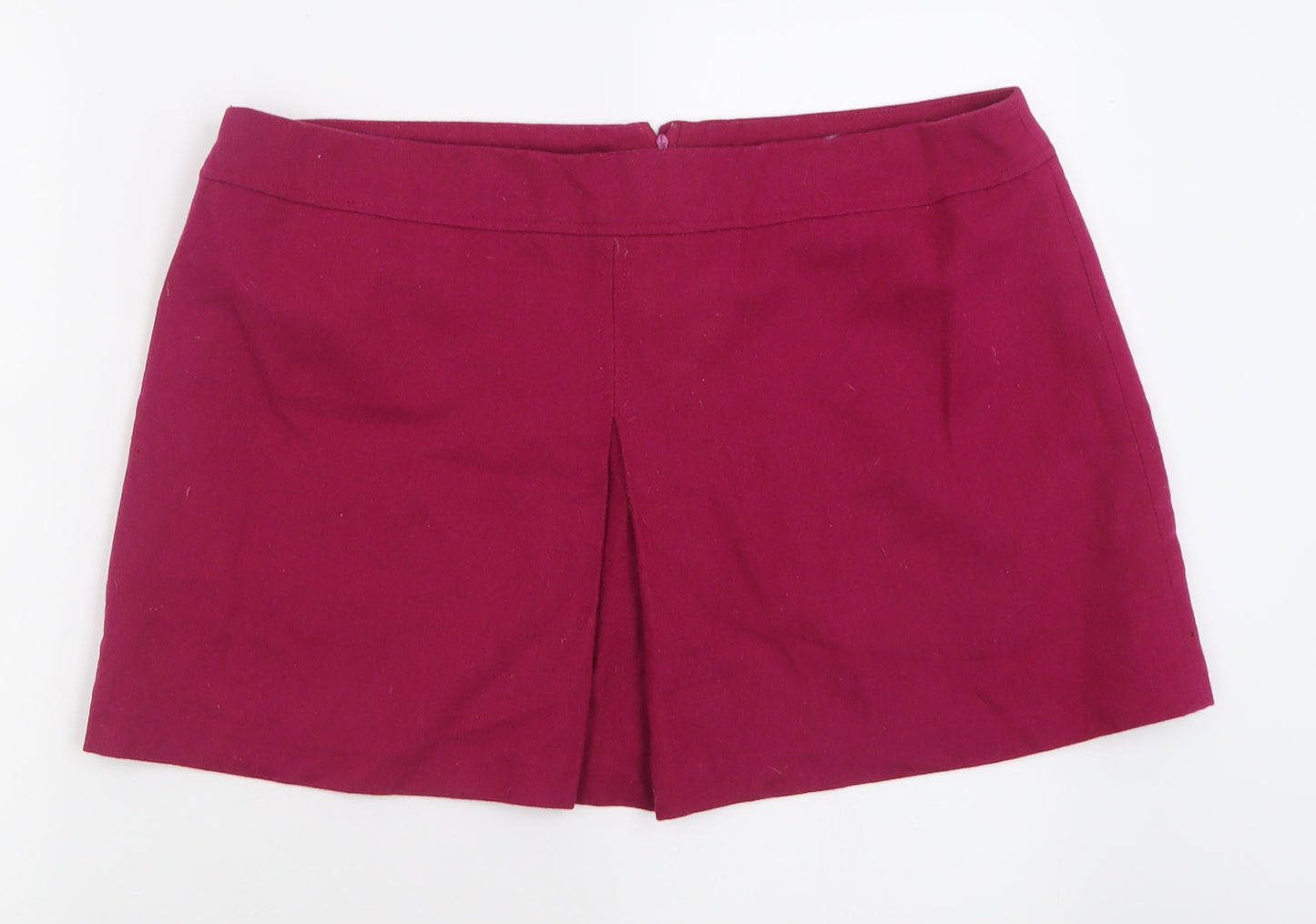 George Womens Purple  Polyester A-Line Skirt Size 18   Zip