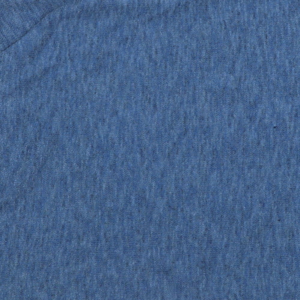 Dorothy Perkins Womens Blue Crew Neck  Polyester Pullover Jumper Size 18