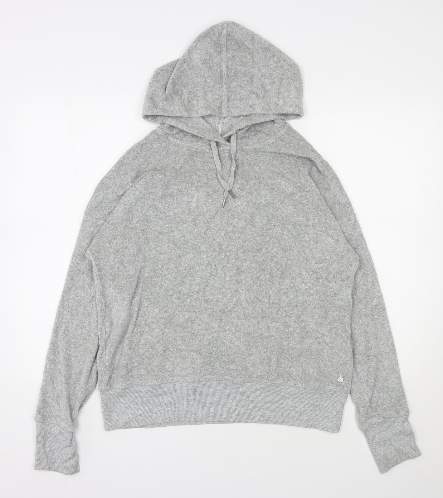 NEXT Womens Grey  Cotton Pullover Hoodie Size 12  Pullover