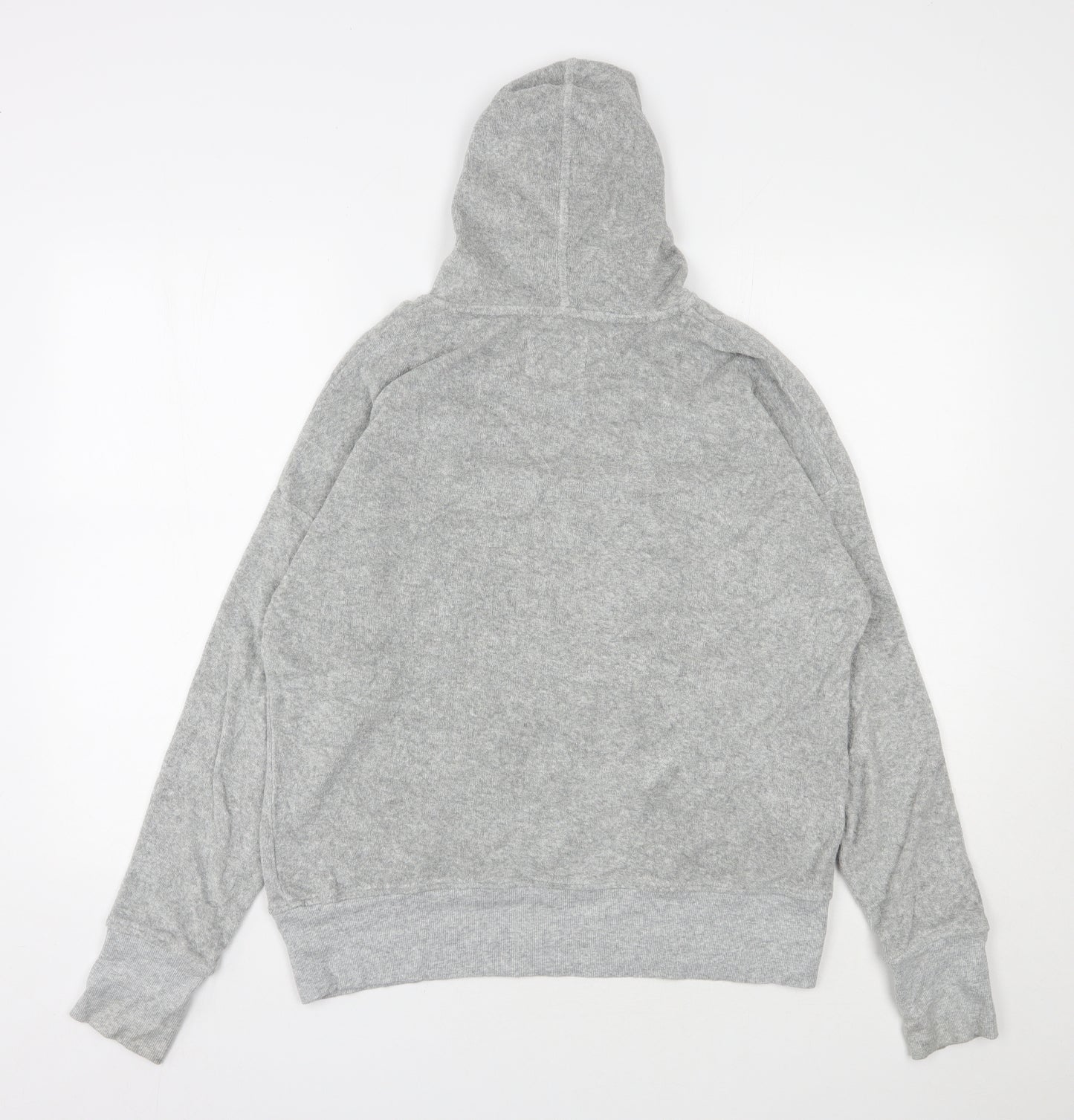 NEXT Womens Grey  Cotton Pullover Hoodie Size 12  Pullover