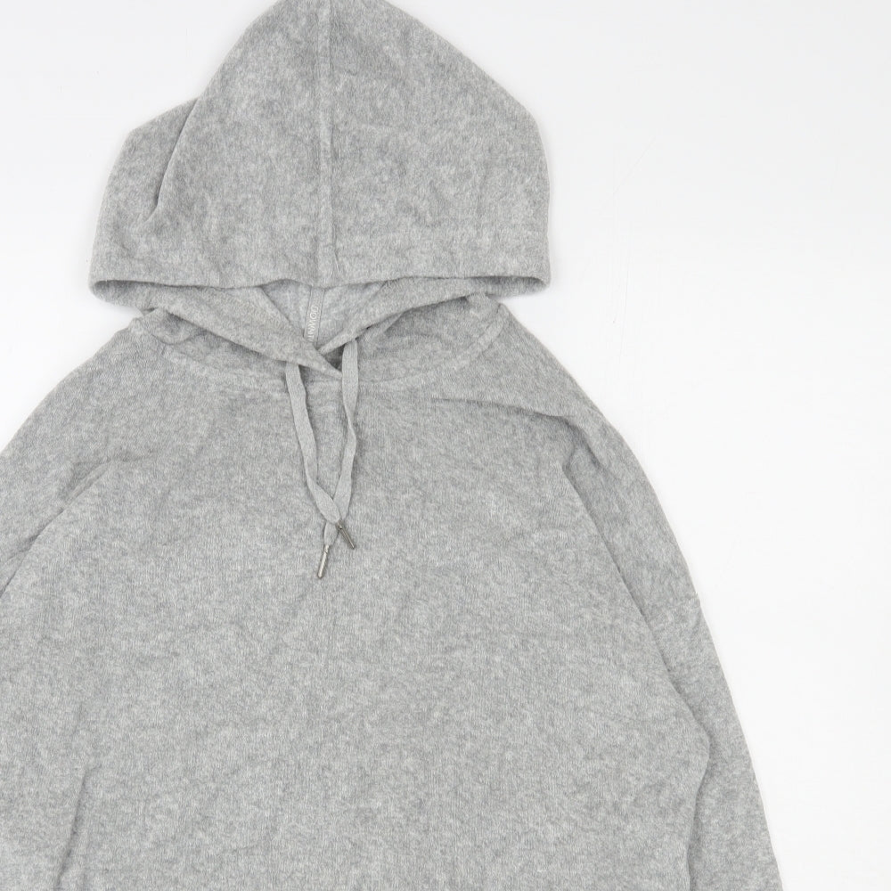 NEXT Womens Grey  Cotton Pullover Hoodie Size 12  Pullover