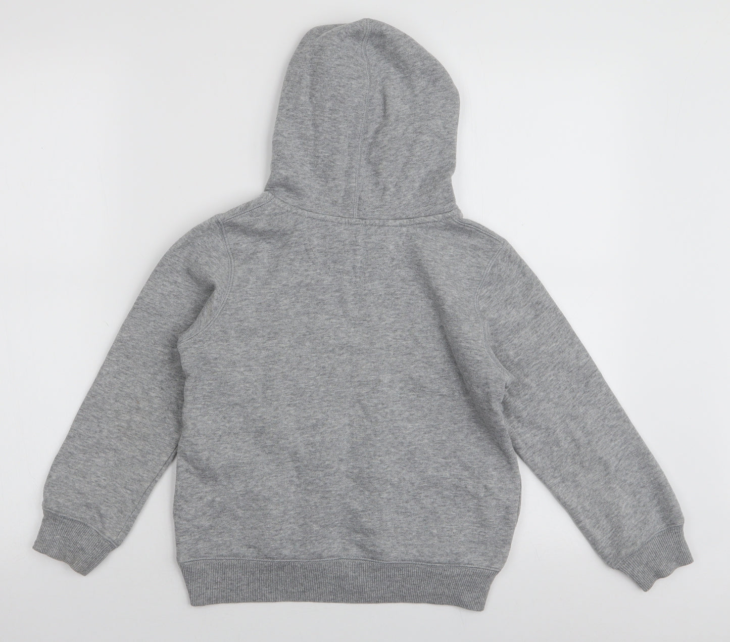 Converse Boys Grey  Polyester Pullover Hoodie Size 6-7 Years  Pullover