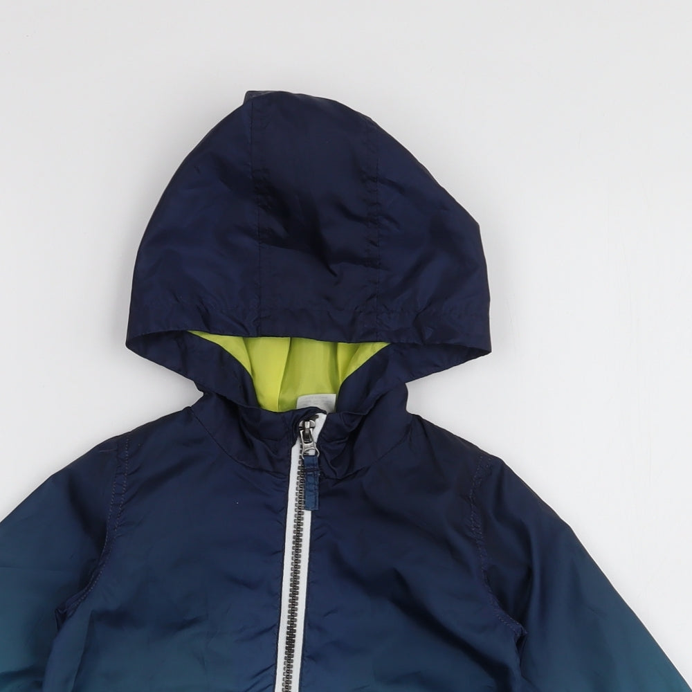 F&F Boys Blue   Jacket  Size 12-18 Months   Zip