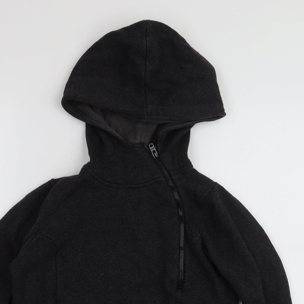 JACK & JONES Boys Grey  100% Cotton Pullover Hoodie Size 12 Years  Pullover