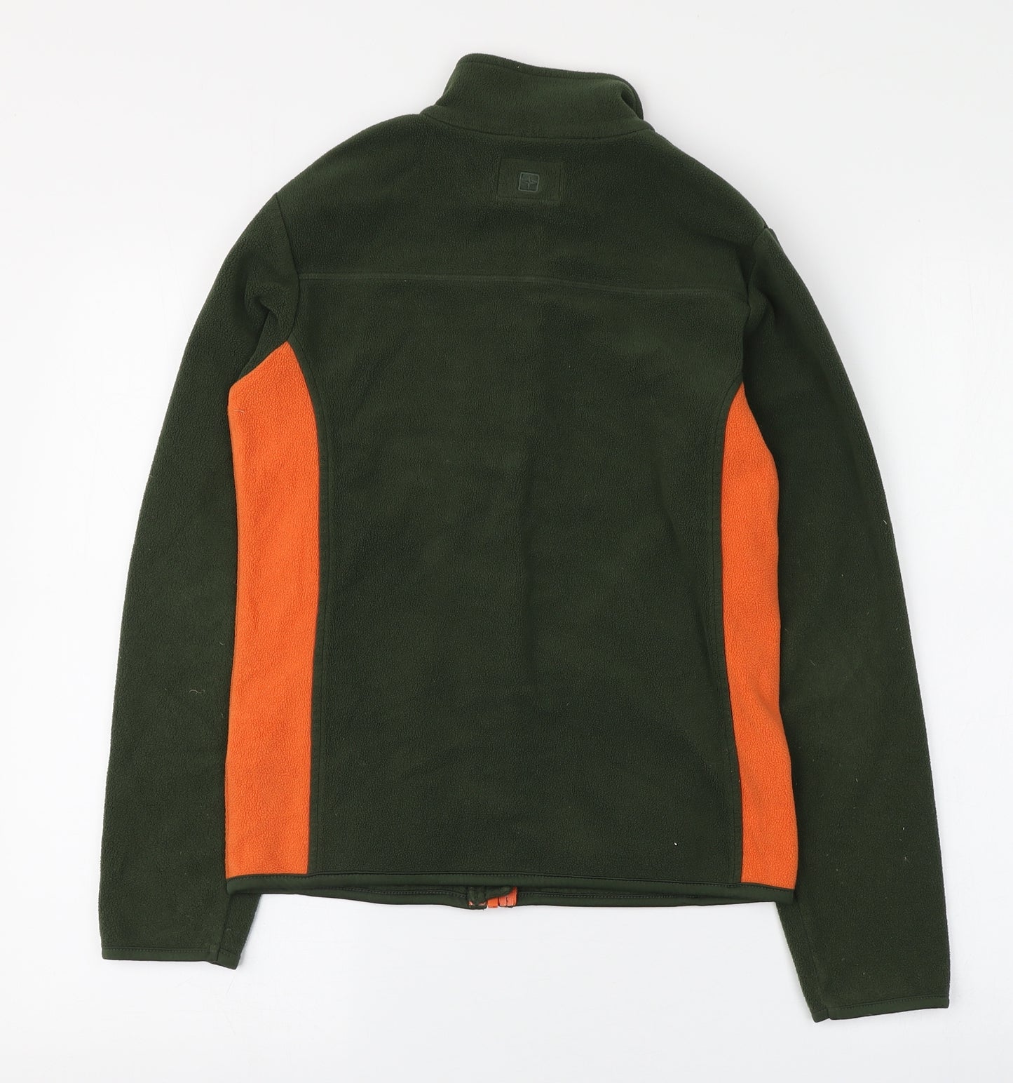 Mountain Warehouse Boys Green Crew Neck  100% Polyester Full Zip Jumper Size 11-12 Years  Zip