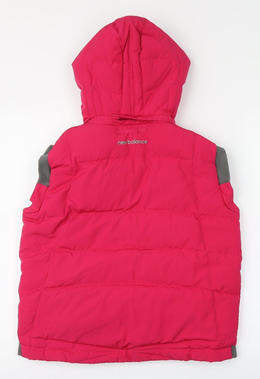 New Balance Womens Pink   Gilet Jacket Size M  Zip