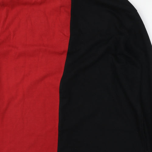 Sportfolio Mens Black Colourblock 100% Cotton  Polo Size 2XL Collared Button - New Zealand 2017 merch