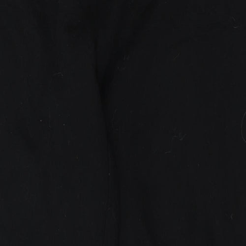 Gap Womens Black  Cotton Jogger Trousers Size S L25 in Regular