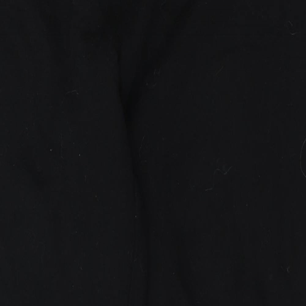 Gap Womens Black  Cotton Jogger Trousers Size S L25 in Regular