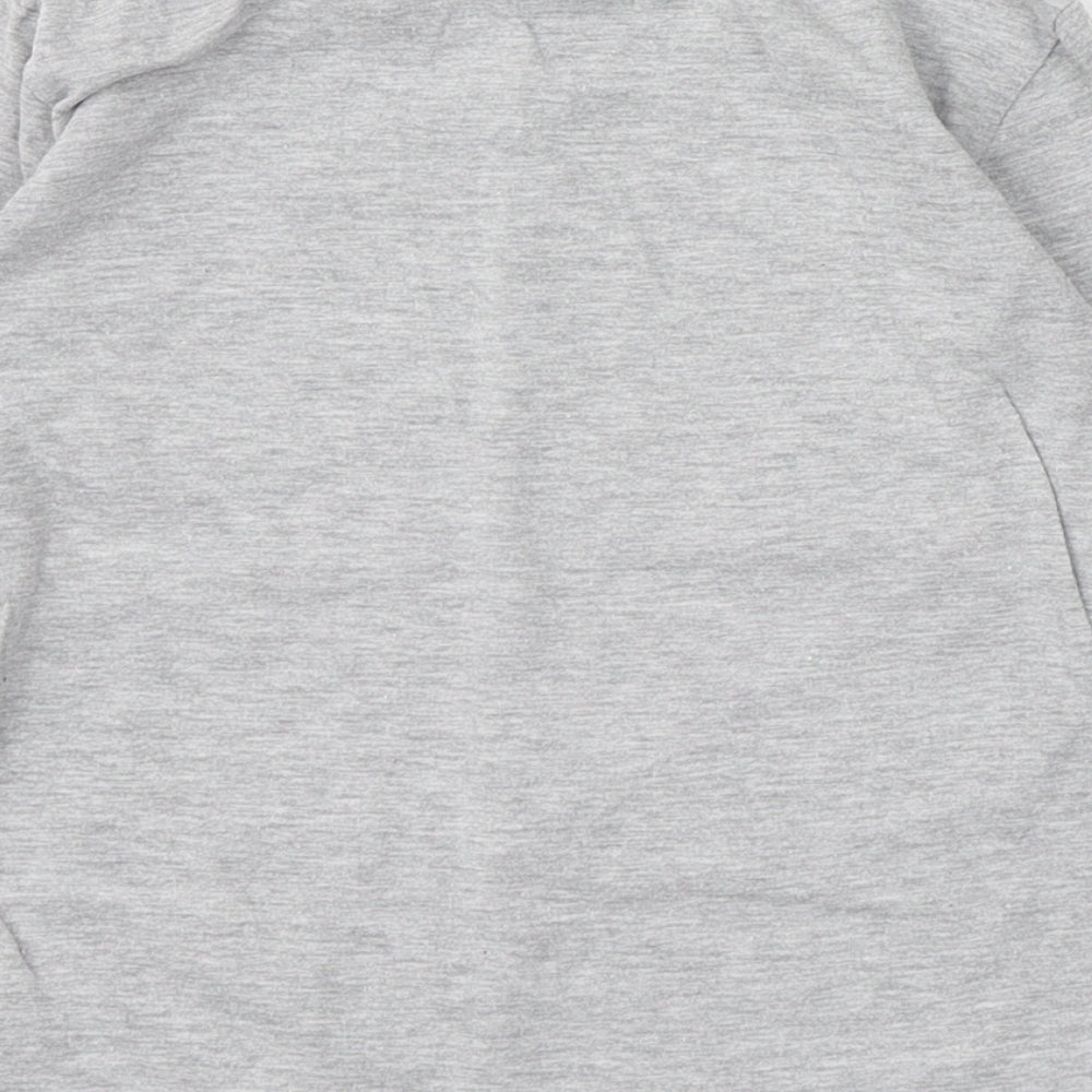 St Bernard  Boys Grey  Cotton Basic T-Shirt Size 5-6 Years Round Neck Pullover - Marvel