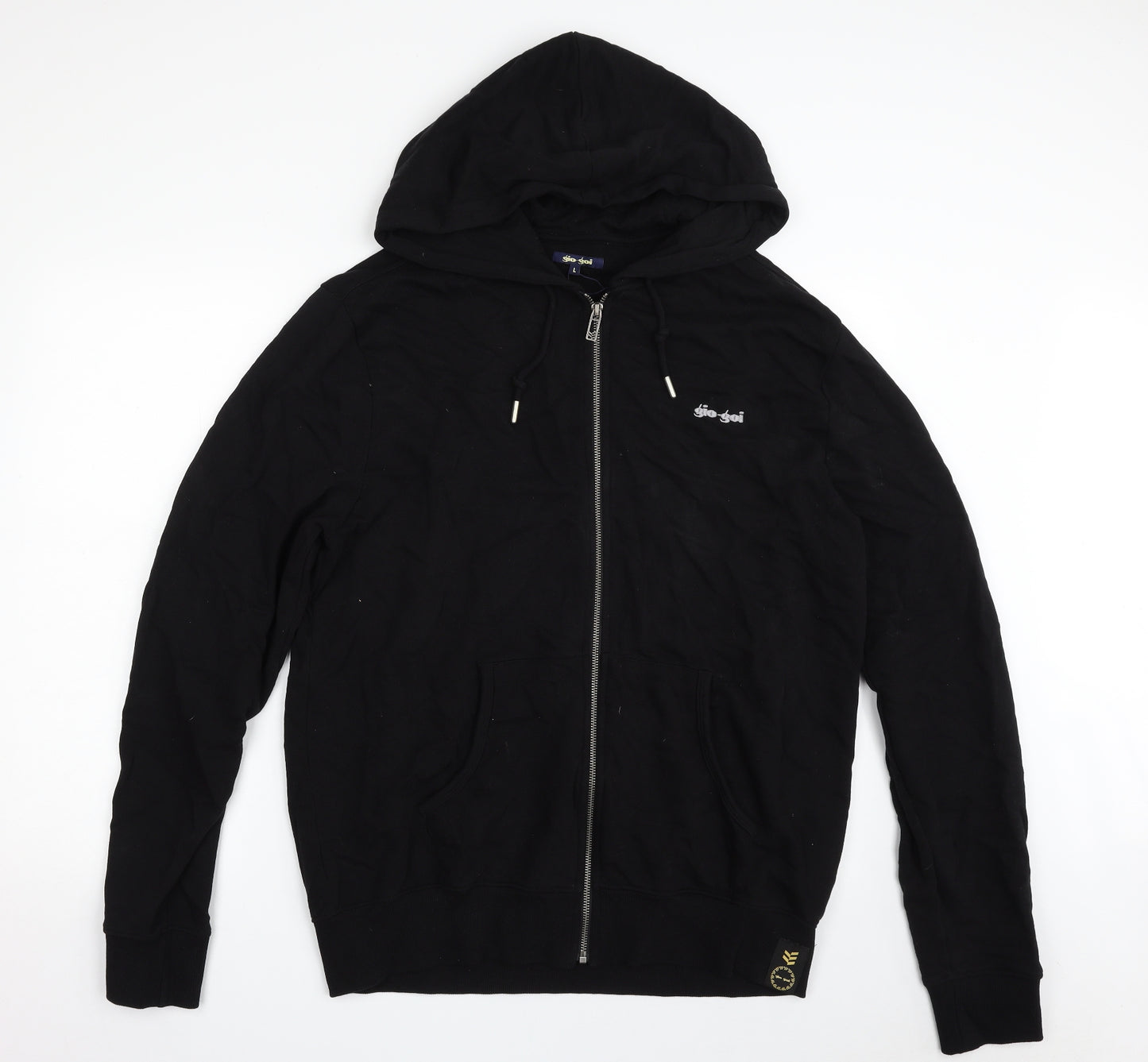 Gio-Goi Mens Black   Jacket  Size L  Zip