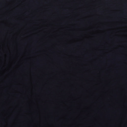 Debenhams Womens Blue Crew Neck  Viscose Pullover Jumper Size 12