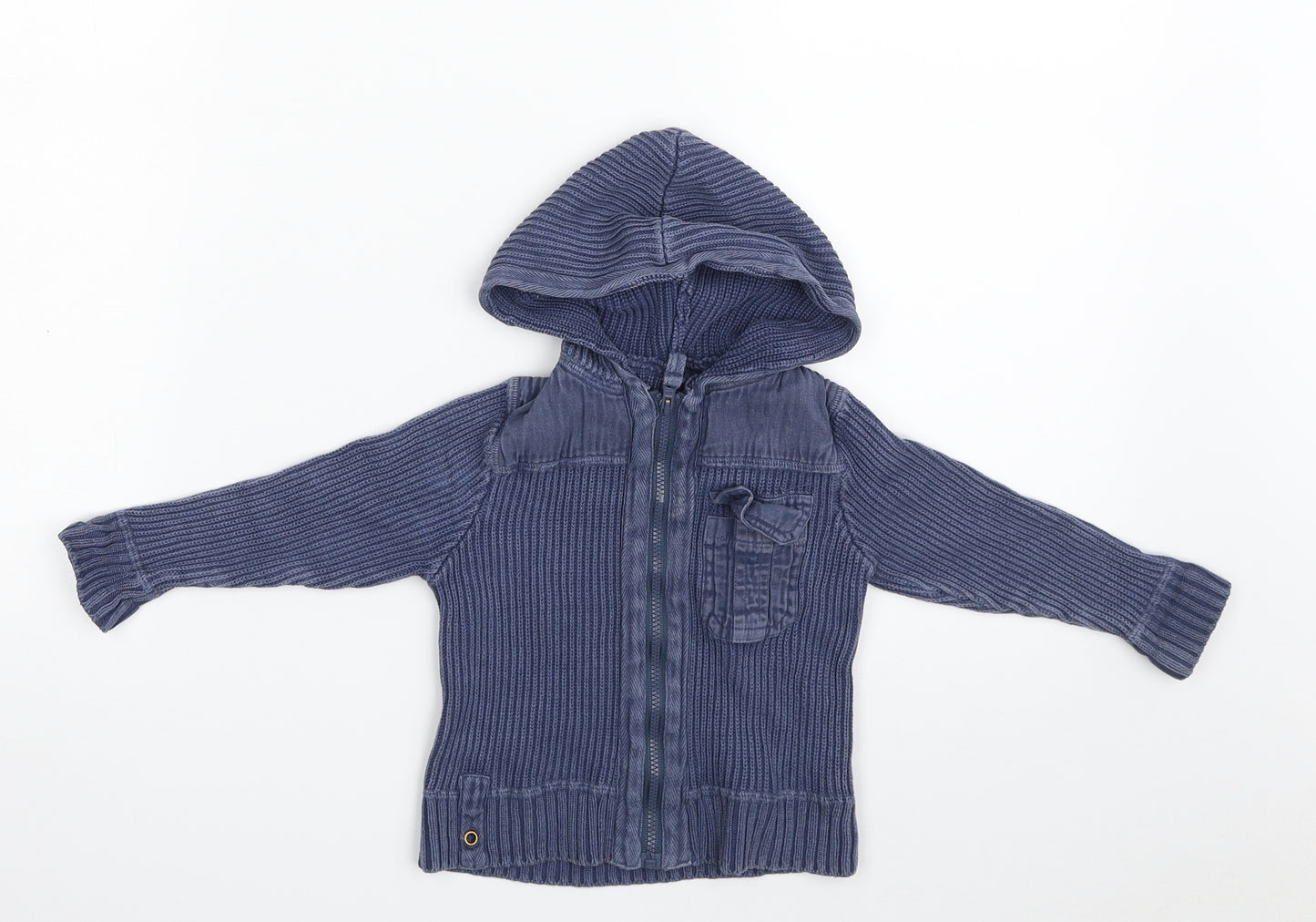 George Baby Blue   Jacket  Size 9-12 Months   Zip