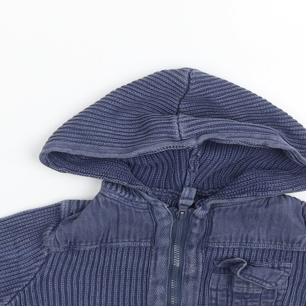 George Baby Blue   Jacket  Size 9-12 Months   Zip