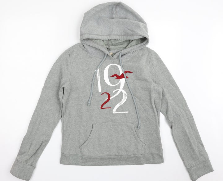 Hollister Womens Green Cotton Pullover Hoodie Size M Pullover - 1922