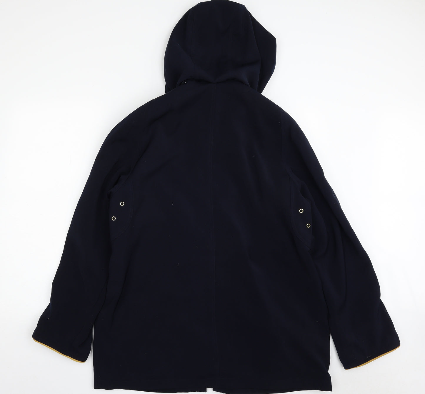 David Barry Womens Blue   Jacket Coat Size 16  Zip