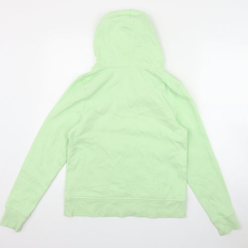 Amazon Womens Green  Cotton Pullover Hoodie Size S