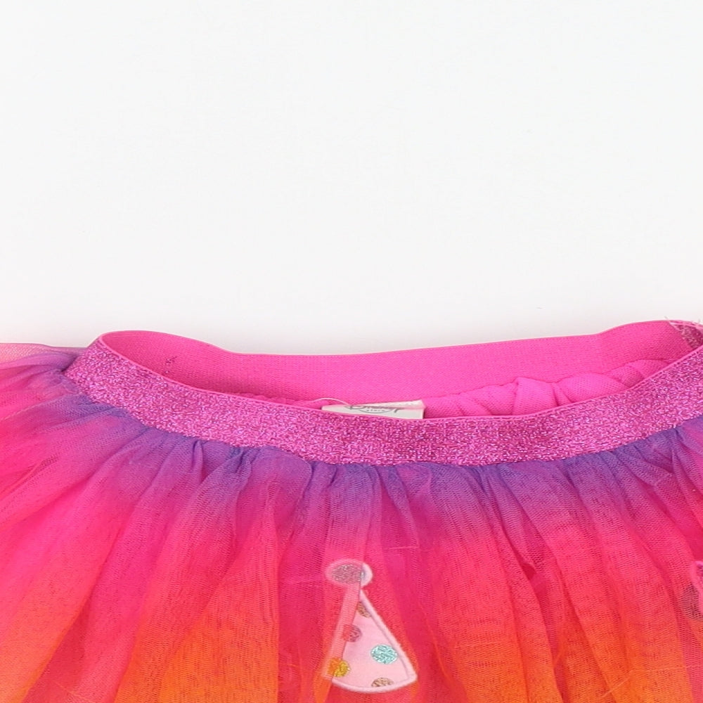 Disney Girls Multicoloured  Polyester Flare Skirt Size 4 Years  Regular  - Fancy Dress
