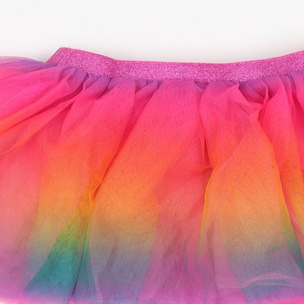 Disney Girls Multicoloured  Polyester Flare Skirt Size 4 Years  Regular  - Fancy Dress
