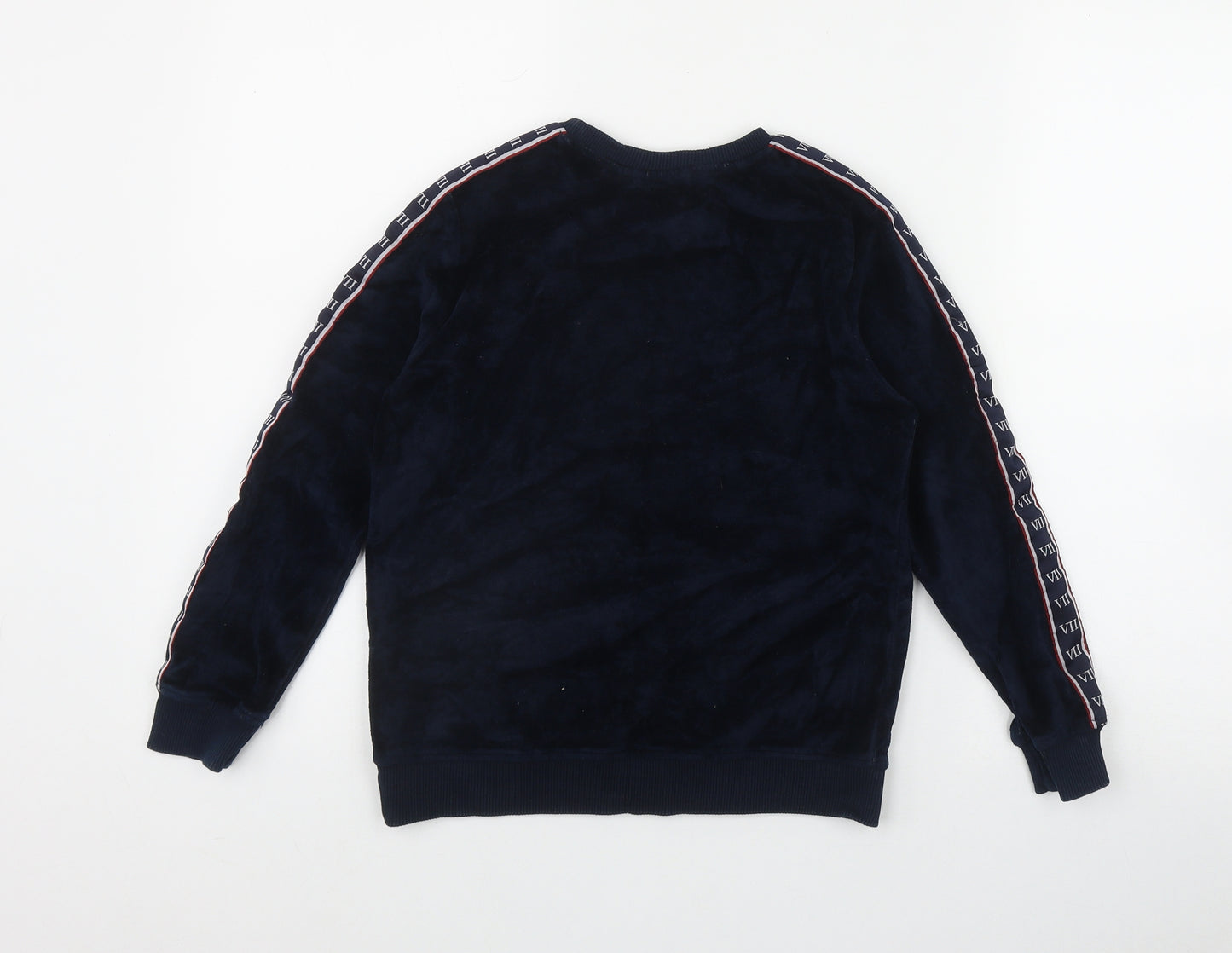 George Boys Blue  Polyester Pullover Sweatshirt Size 8-9 Years   - 'Epic Future'