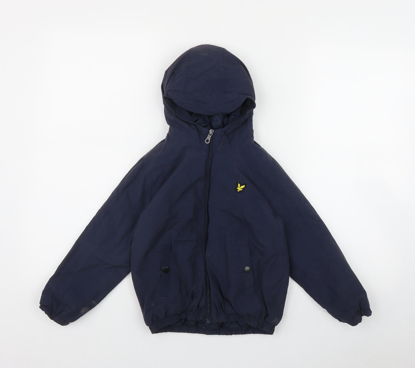 Lyle & Scott Boys Blue   Windbreaker Jacket Size 6-7 Years  Zip