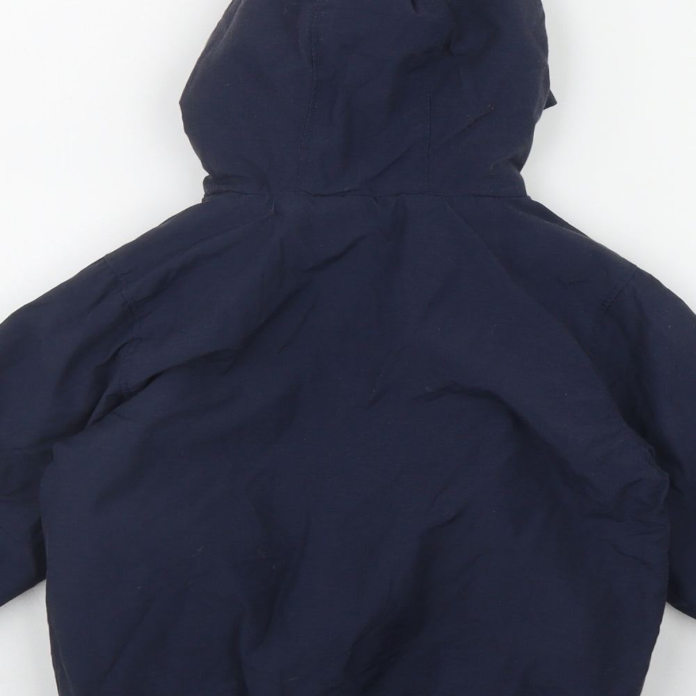 Lyle & Scott Boys Blue   Windbreaker Jacket Size 6-7 Years  Zip