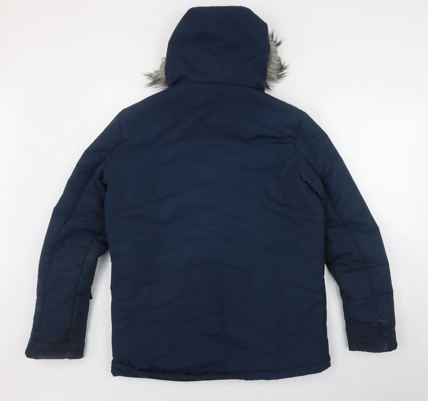 Crane Boys Blue   Ski Jacket Coat Size 15-16 Years  Zip