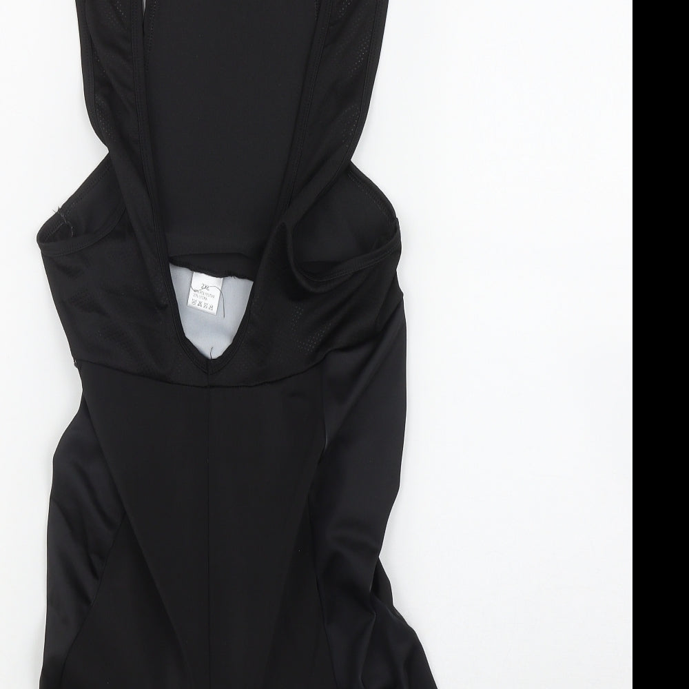 Cube Mens Black  Polyester Biker Shorts Size 2XL L9 in Regular