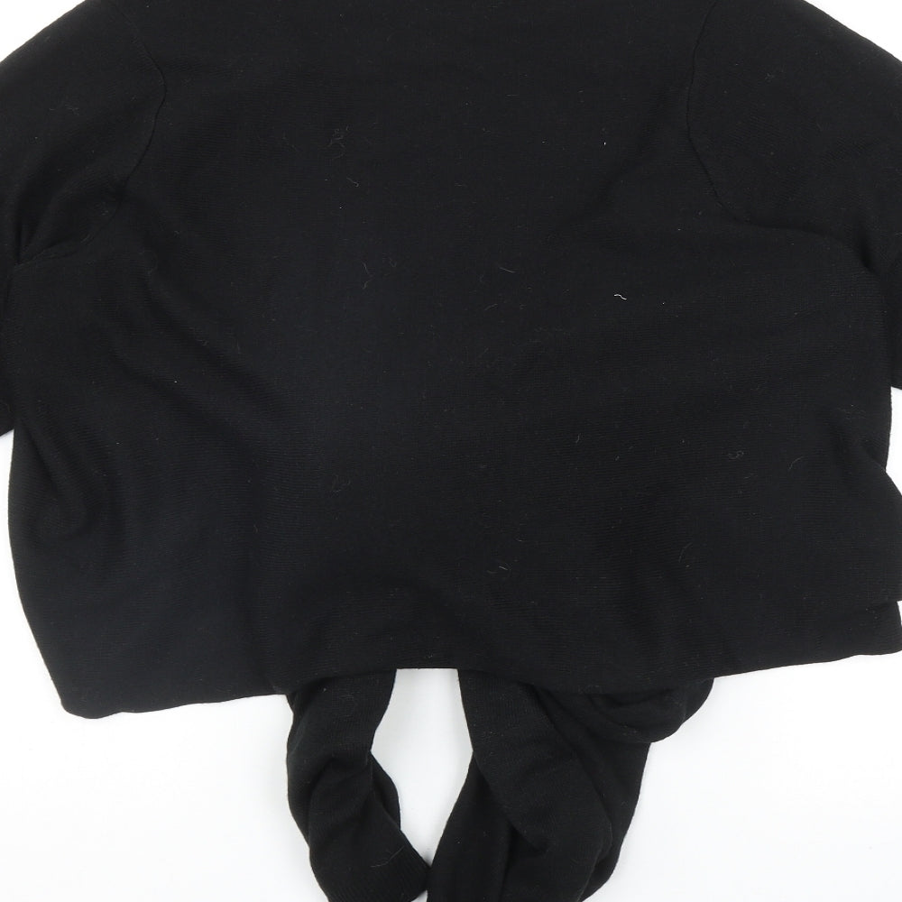 Joe Browns Womens Black V-Neck  Polyester Cardigan Jumper Size 16