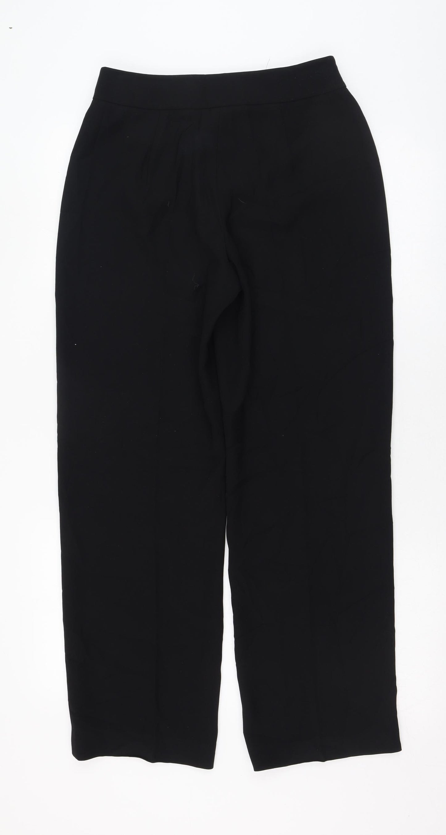 Gerry Weber Womens Black  Polyester Trousers  Size 10 L28 in Regular Zip