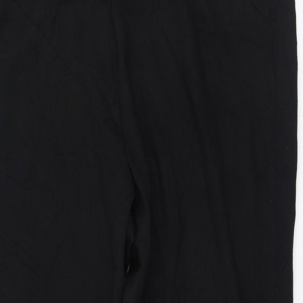 Bonmarché Womens Black  Viscose Jogger Leggings Size 20 L25.5 in