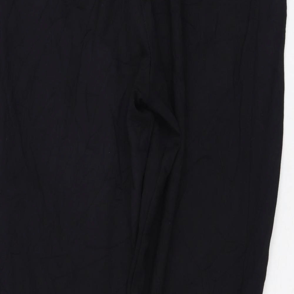 Bonmarché Womens Black  Viscose Jogger Leggings Size 20 L25.5 in
