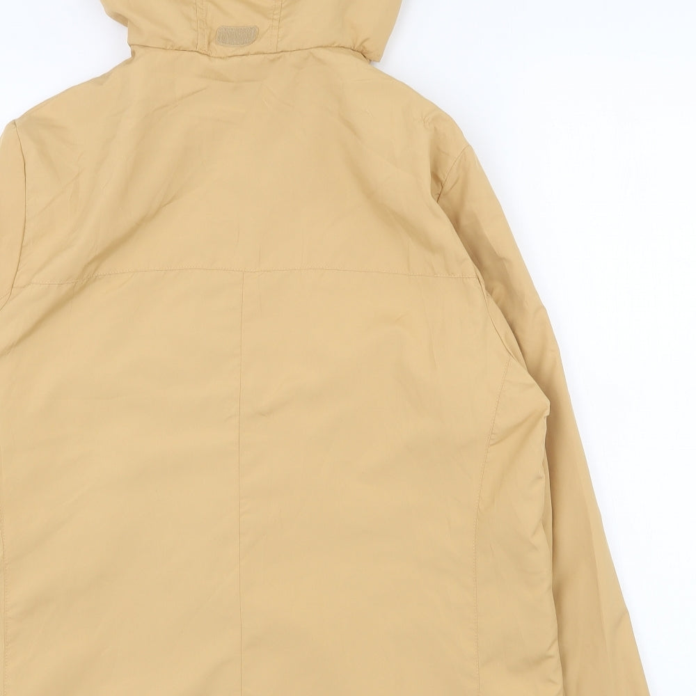 Damart Womens Beige   Rain Coat Coat Size 10  Zip