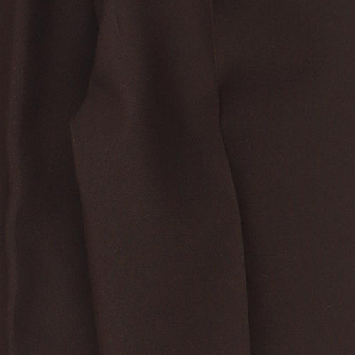 Preworn Womens Brown  Polyester Trousers  Size 20 L26.5 in Regular