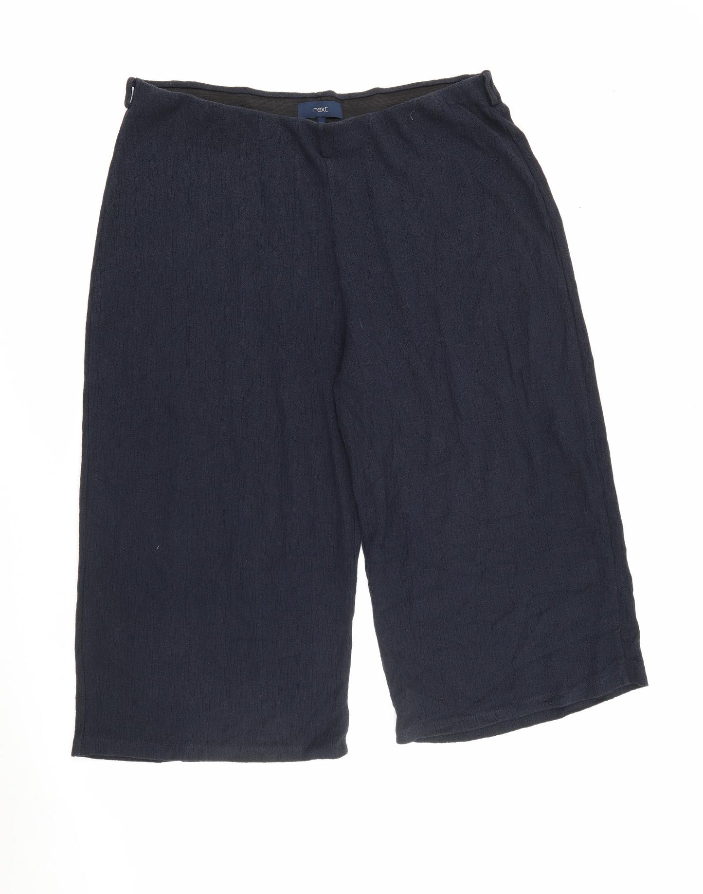 NEXT Womens Blue  Cotton Trousers  Size 20 L20 in Regular