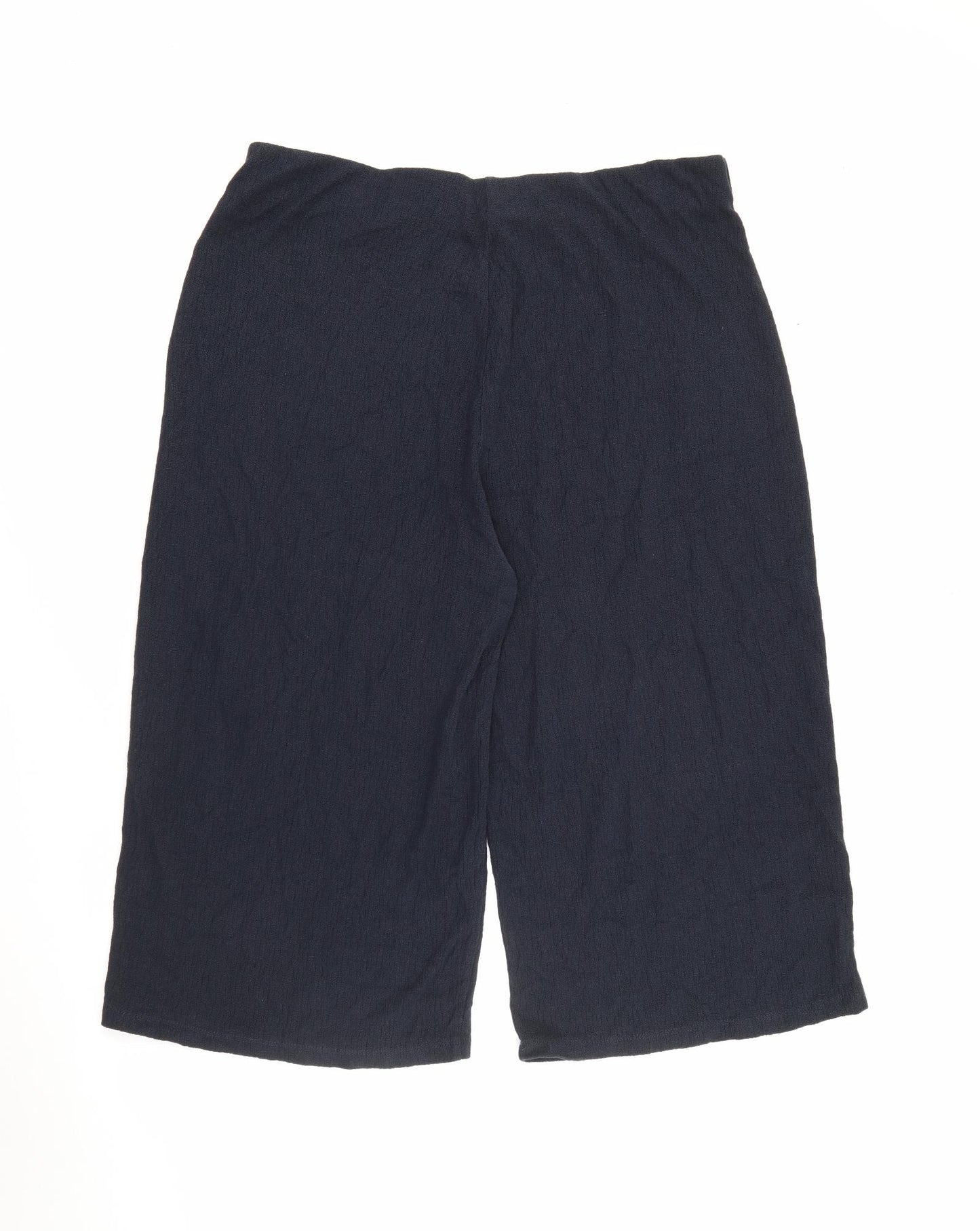NEXT Womens Blue  Cotton Trousers  Size 20 L20 in Regular