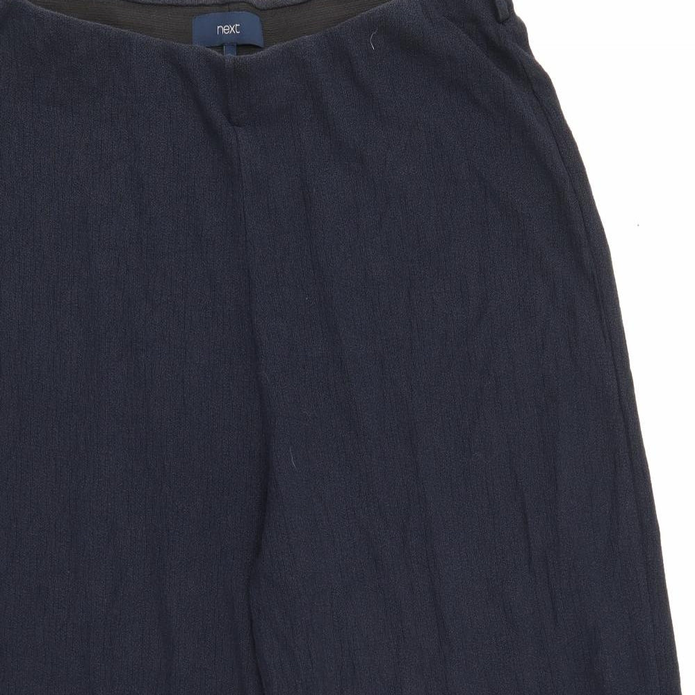 NEXT Womens Blue  Cotton Trousers  Size 20 L20 in Regular