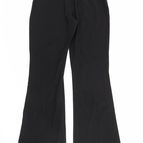 Atmoshpere Womens Black  Polyester Trousers  Size 12 L31 in Regular Zip