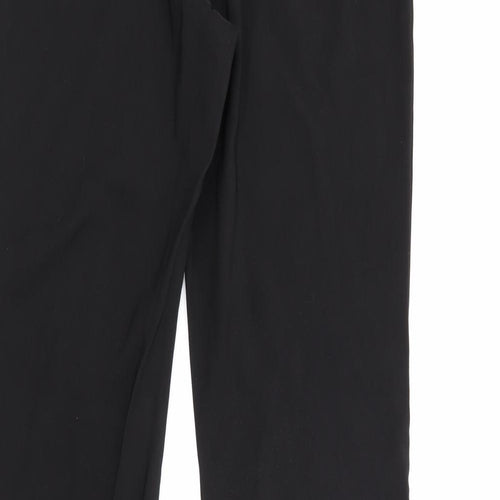 Atmoshpere Womens Black  Polyester Trousers  Size 12 L31 in Regular Zip