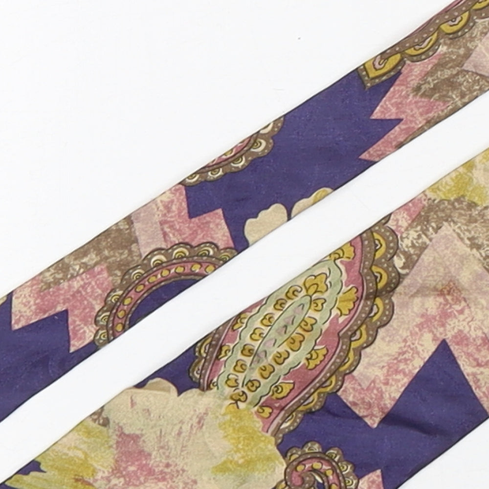 Giorgio Redaelli Mens Multicoloured Paisley Silk Pointed Tie One Size