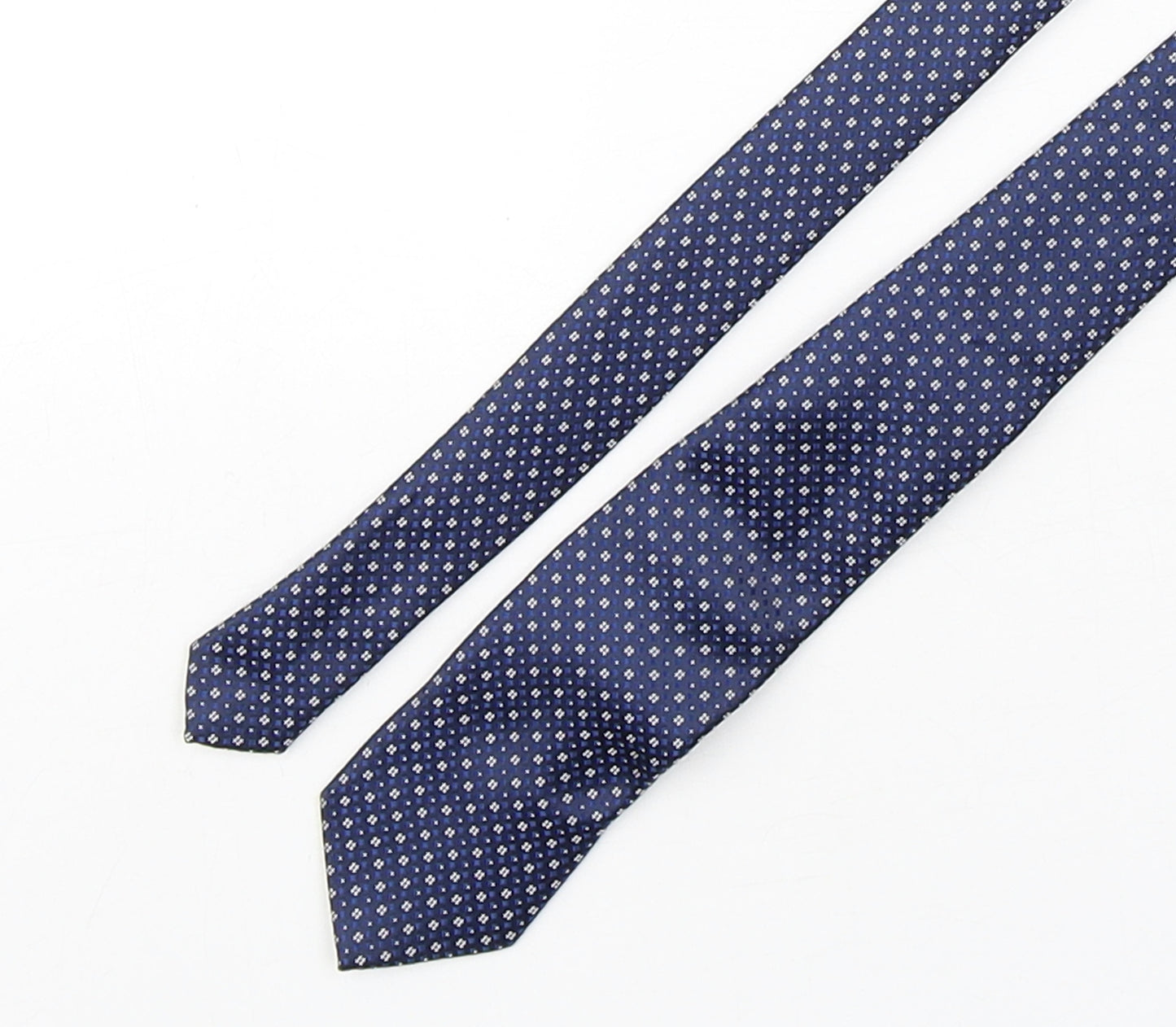 NEXT Mens Multicoloured Geometric Polyester Pointed Tie One Size
