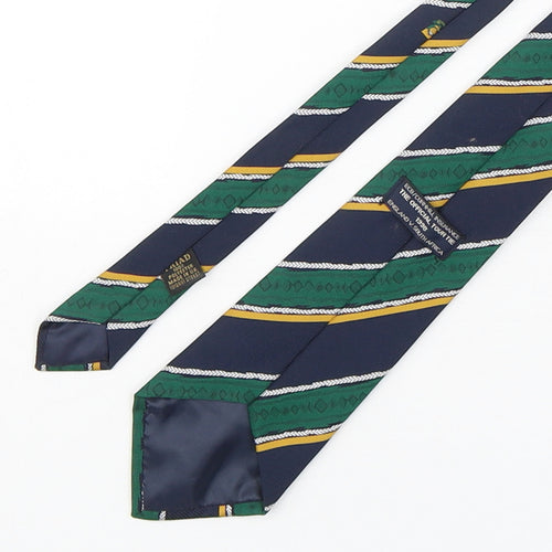 The Official Tour Tie Mens Multicoloured Striped Polyester Pointed Tie One Size - England Cricket